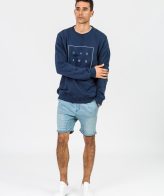 Surface Crew Sweat - Navy