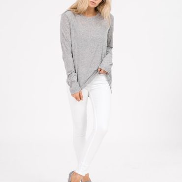 Seam L/S Tee With Tail